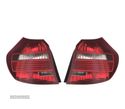 FAROLINS PARA BMW E87 5D 03-12 E81 3D 06-12 LED BRANCO VERMELHO - 1