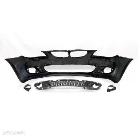 Para-choques Frontal BMW E60 / E61 2003-2010 Pack M look em plástico ABS - 4