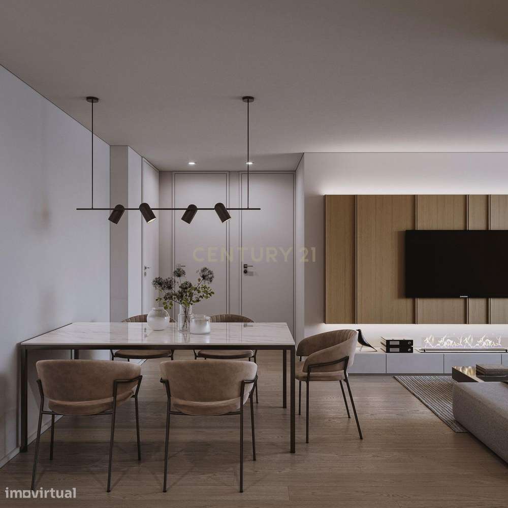 Apartamento T1 novo | Varanda e garagem - São Mamede Park - Grande imagem: 4/15