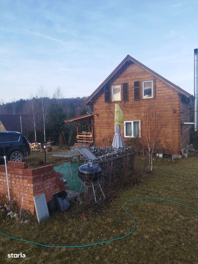 Cabana lemn cu 1000 mp teren MĂRIȘEL zonă de cabane-4