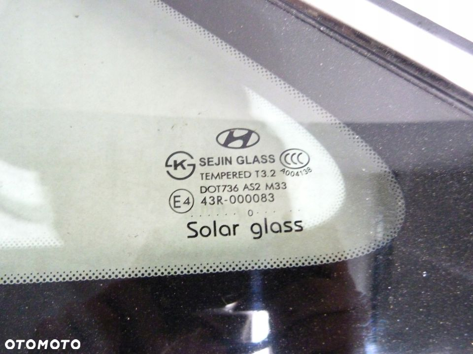 hyundai i40 11- kombi szyba lewy tył SOLAR GLASS - 3