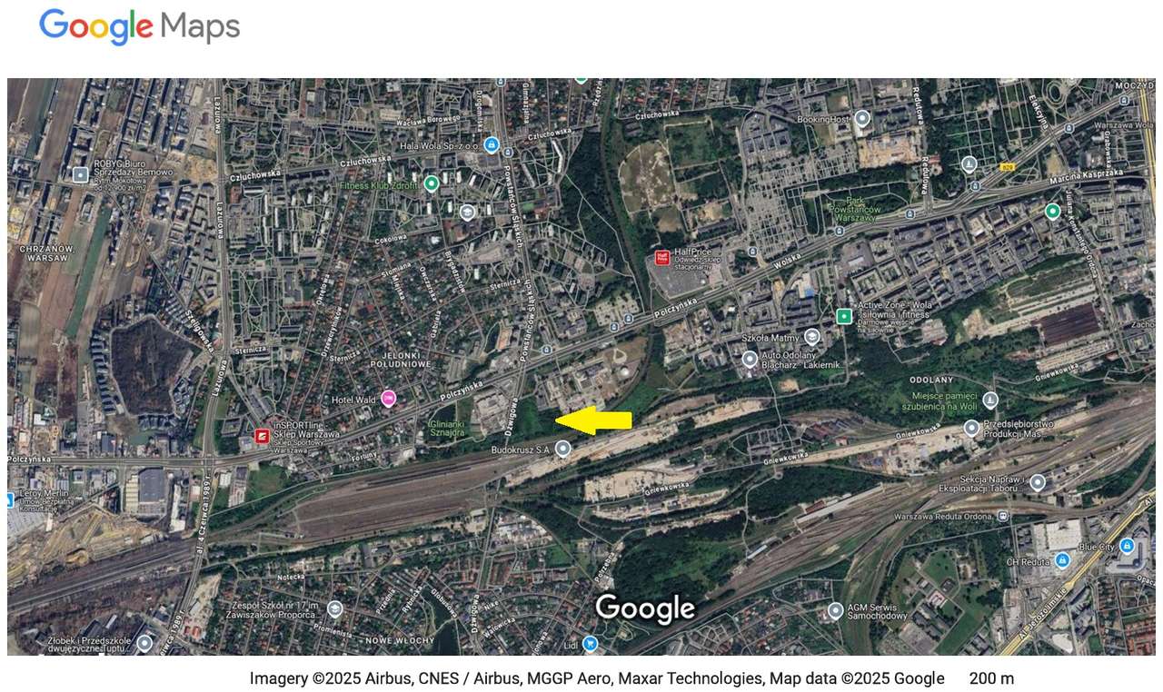 DZIAŁKA DO WYNAJĘCIA NA STYKU WOLI I BEMOWA - Pełny obrazek: 4/4