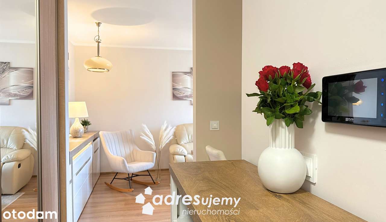 Eleganckie mieszkanie 46 m² z ogródkiem i miejscem parking. Redzikowo-5