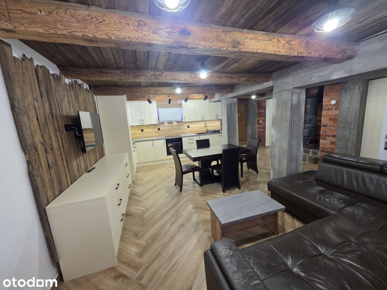 Nowoczesne loftowe mieszkanie 80m² z garażem