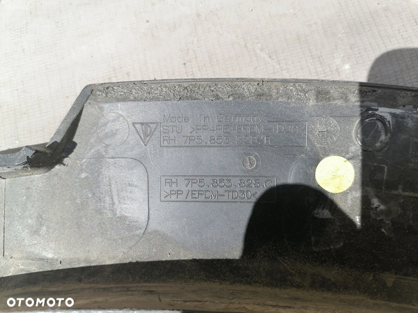 Listwa nakładka błotnika lewa prawa tył Porsche Cayenne II 7P5853827 - 7