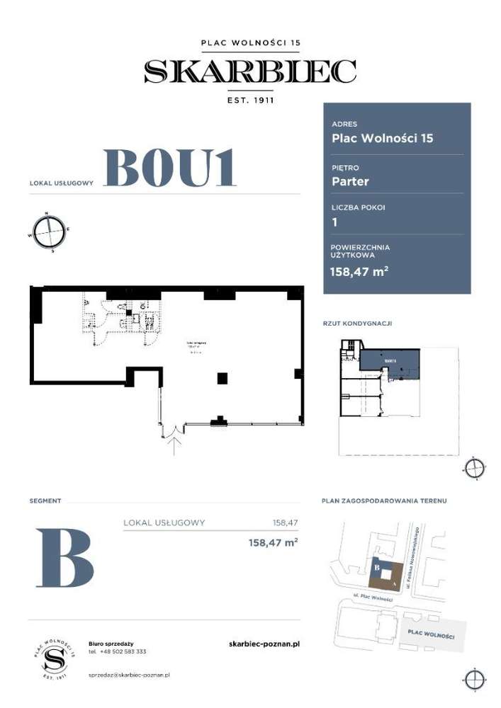 Skarbiec - Plac Wolności 15 | lokal usługowy B0.U1 - Pełny obrazek: 4/9