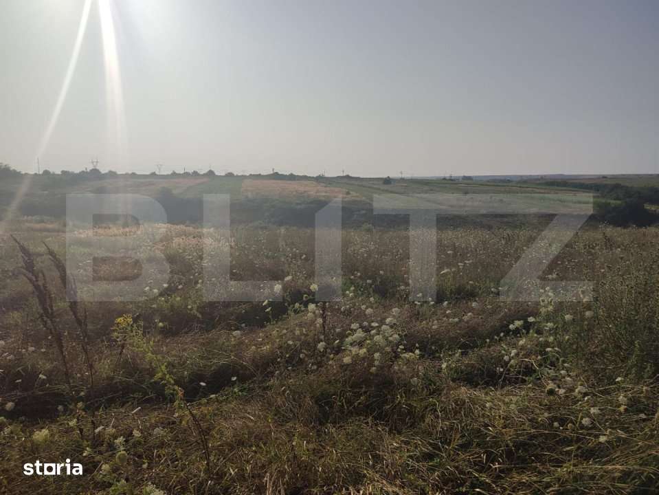 Teren intravilan 5000 mp deschidere 17 ml la DN65 , zona Qfort - Imagine principală: 2/3