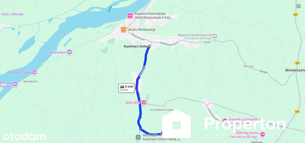 Okazja! Kazimierz Dolny działka budowlana - Pełny obrazek: 5/5