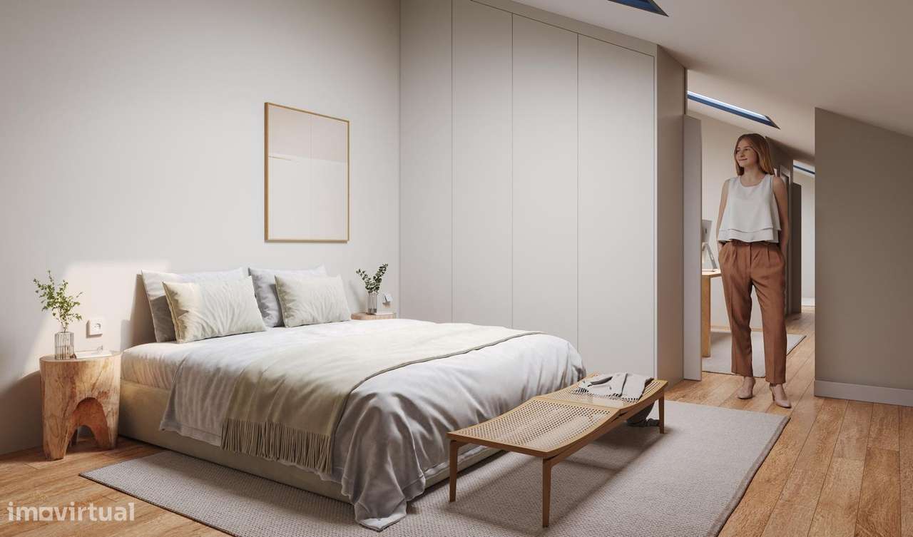 Apartamento T1+1 com terraço Matosinhos Sul-18