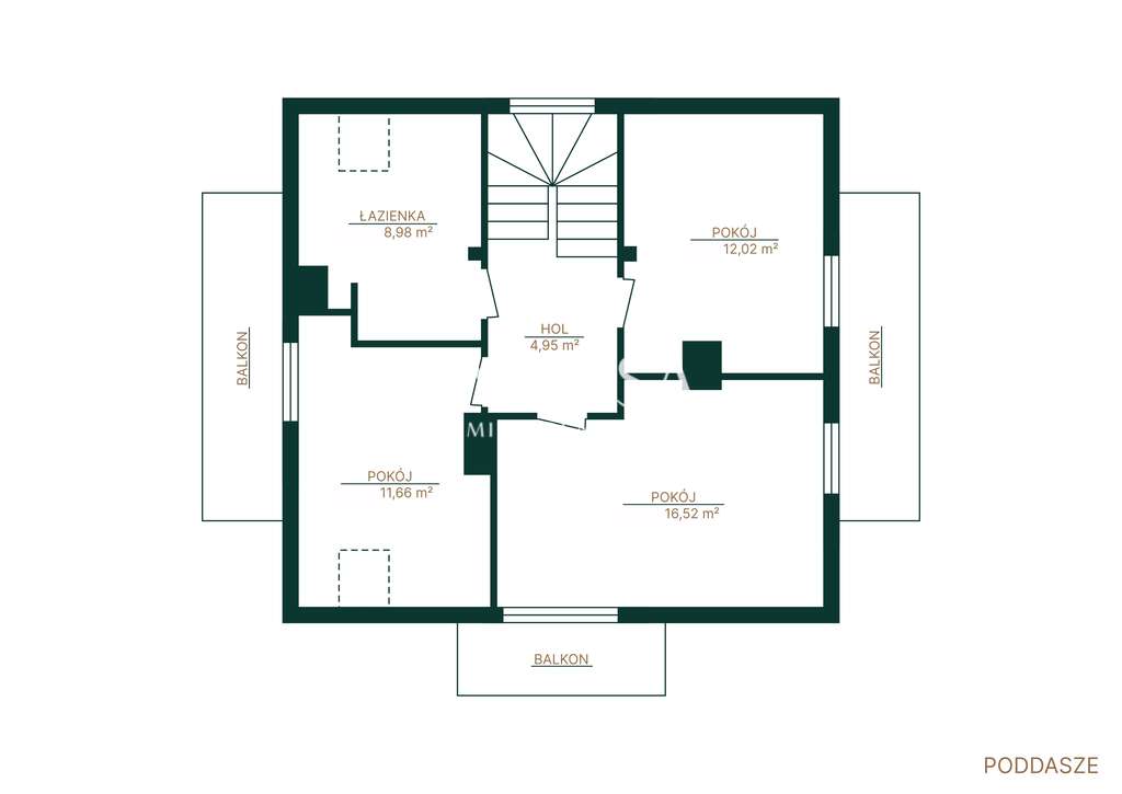 Nowy Dom 5 pokoi, działka 970 m², Dosin-12