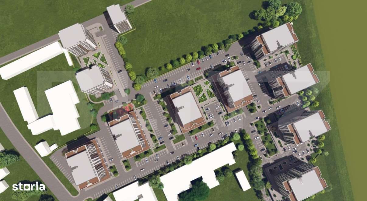 Apartament 2  camere, 53 mp, bloc nou, plata la dezvoltator! - Imagine principală: 2/6