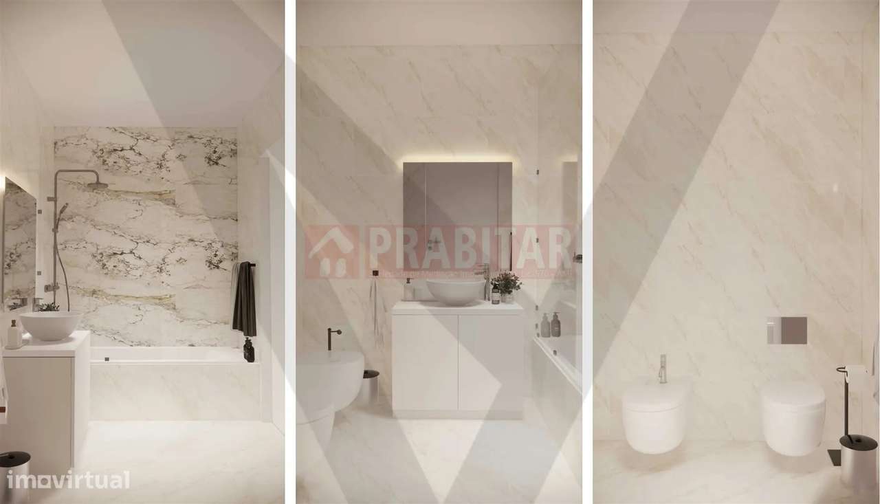 Urbanização Quinta da Portela, Apartamento T3 com Garagem, Novo-17