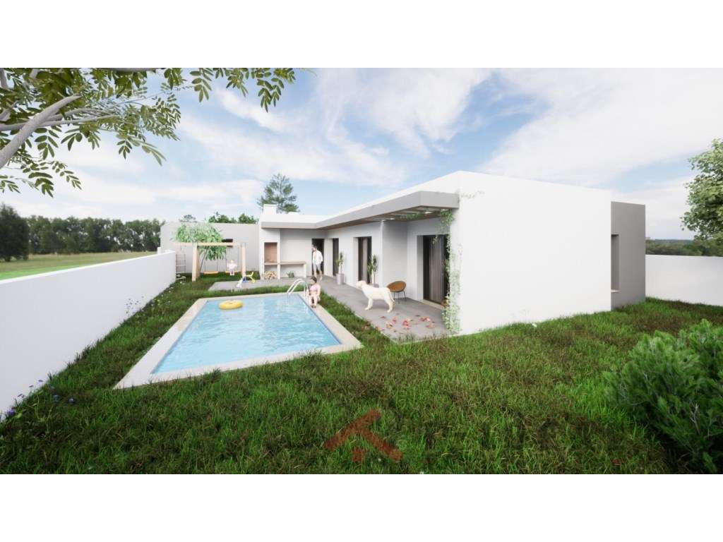 Terreno com projeto aprovado para moradia térrea com piscina - Grande imagem: 5/16