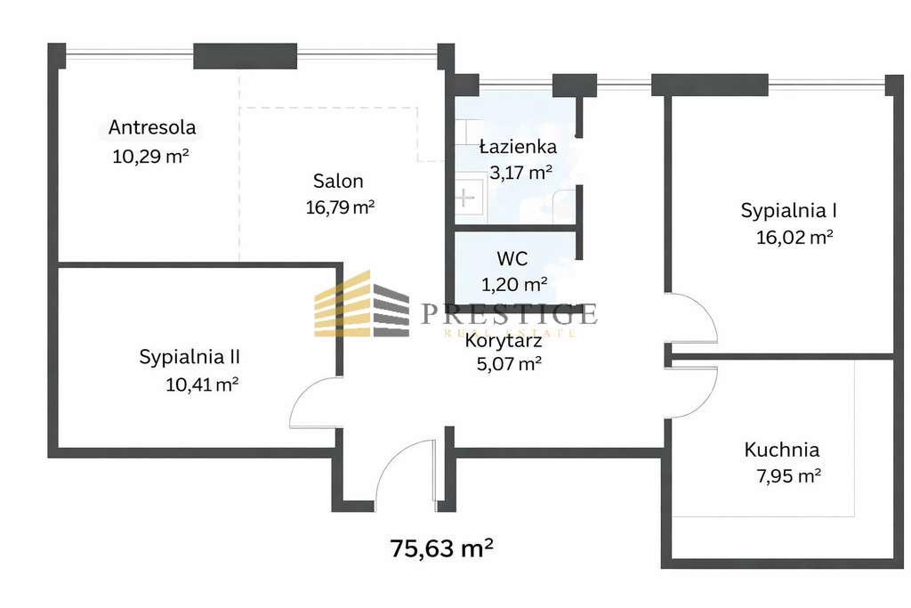 Nietuzinkowe mieszkanie z antresolą na Żoliborzu-10