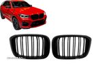 Grile Centrale BMW X3 G01 (11.2017-up) X4 G02 (02.2018-up) Negru Lucios M Design- livrare gratuita - 8