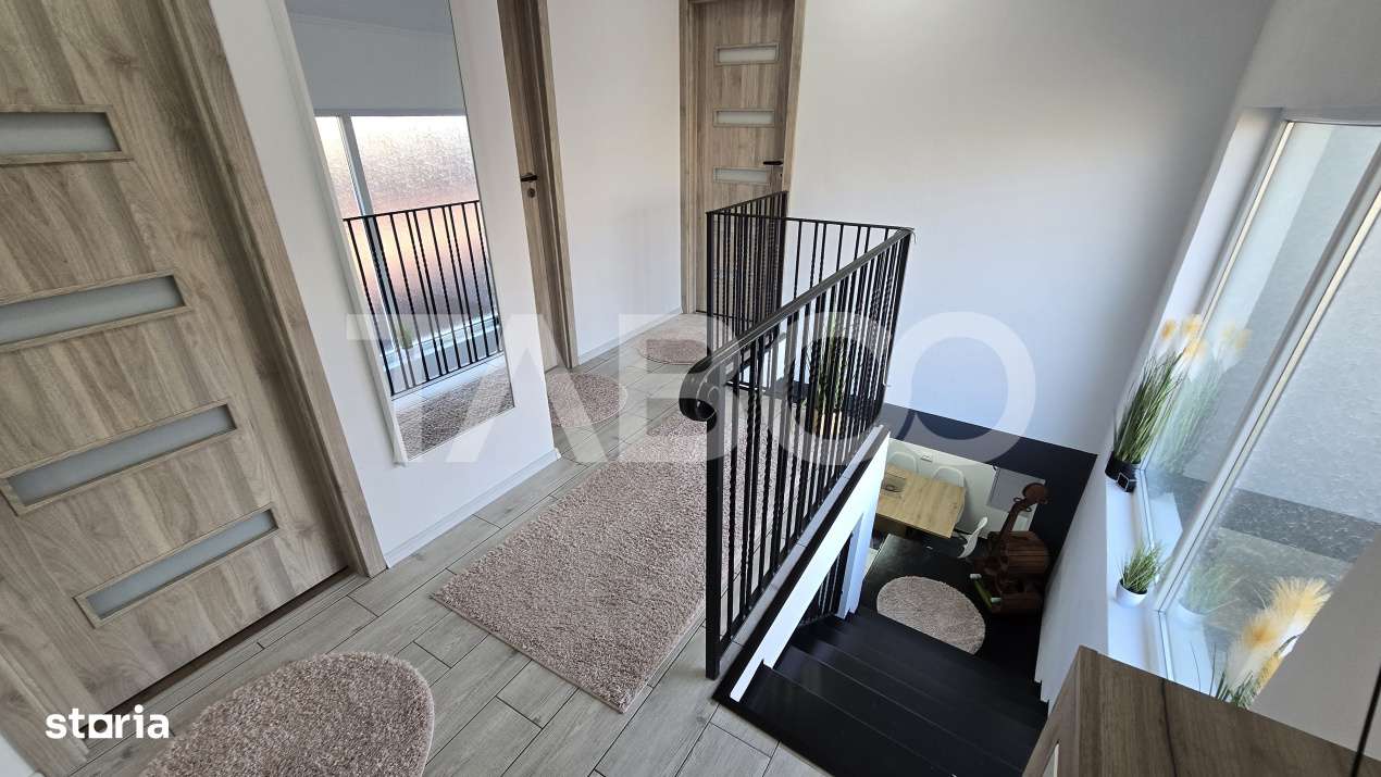 Casa individuala de vanzare 4 camere mobilate utilate Selimbar-10