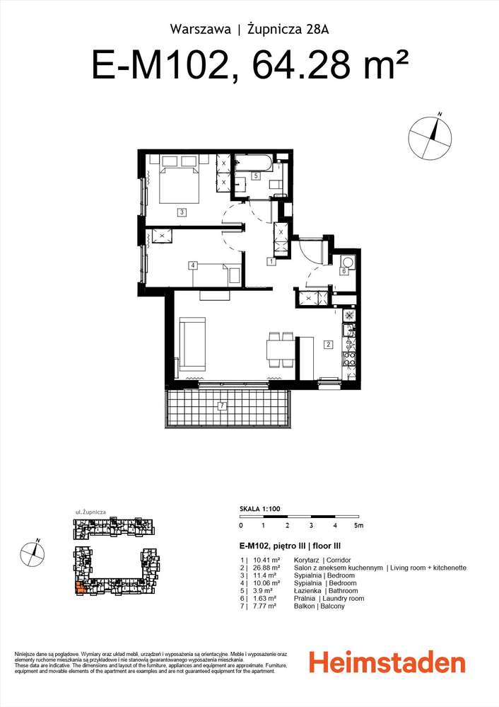 Słoneczne 3 pokoje| Praga Południe| Wykończone|0% Prowizji!-13