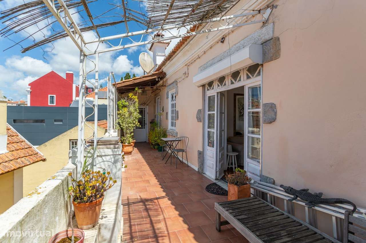 Excelente apartamento T4 duplex - Monte Estoril - Com terraço-4