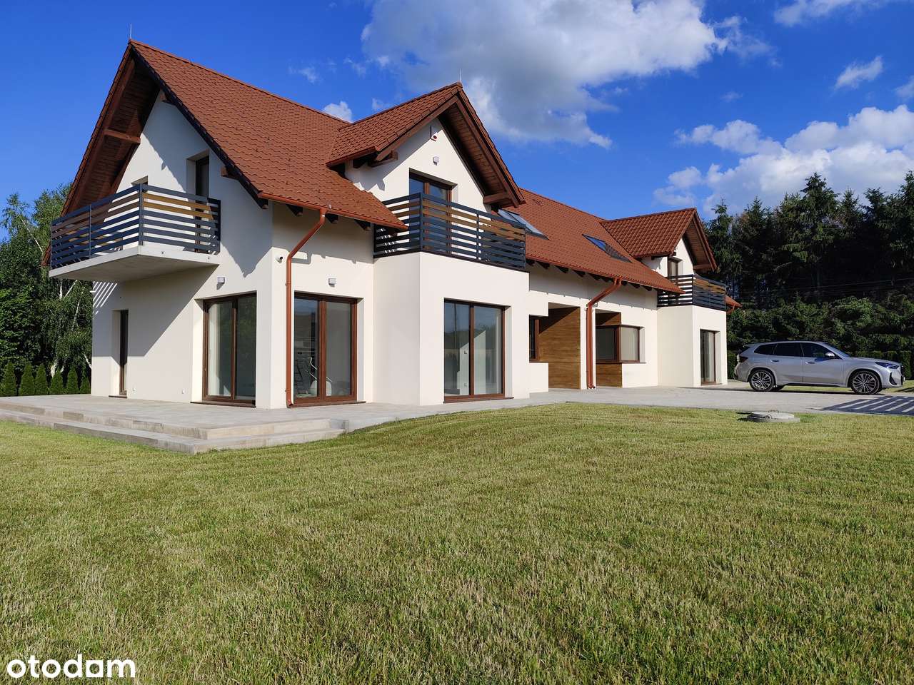 Dom premium pod Świdnicą -152m2, 5 pokoi ,klimatyzacja , fotowoltaika.