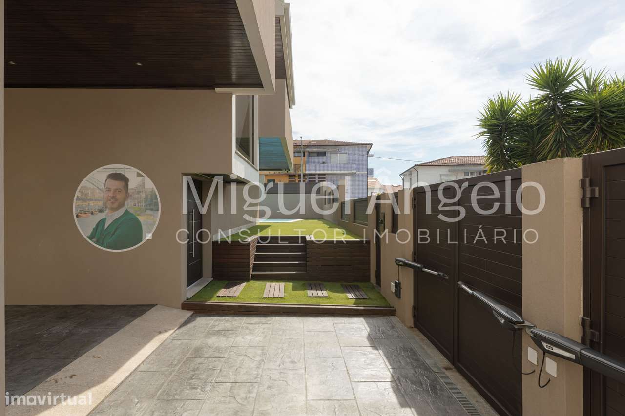 Moradia de luxo c/ piscina - pronta a habitar em Gondomar - 4 frentes-56