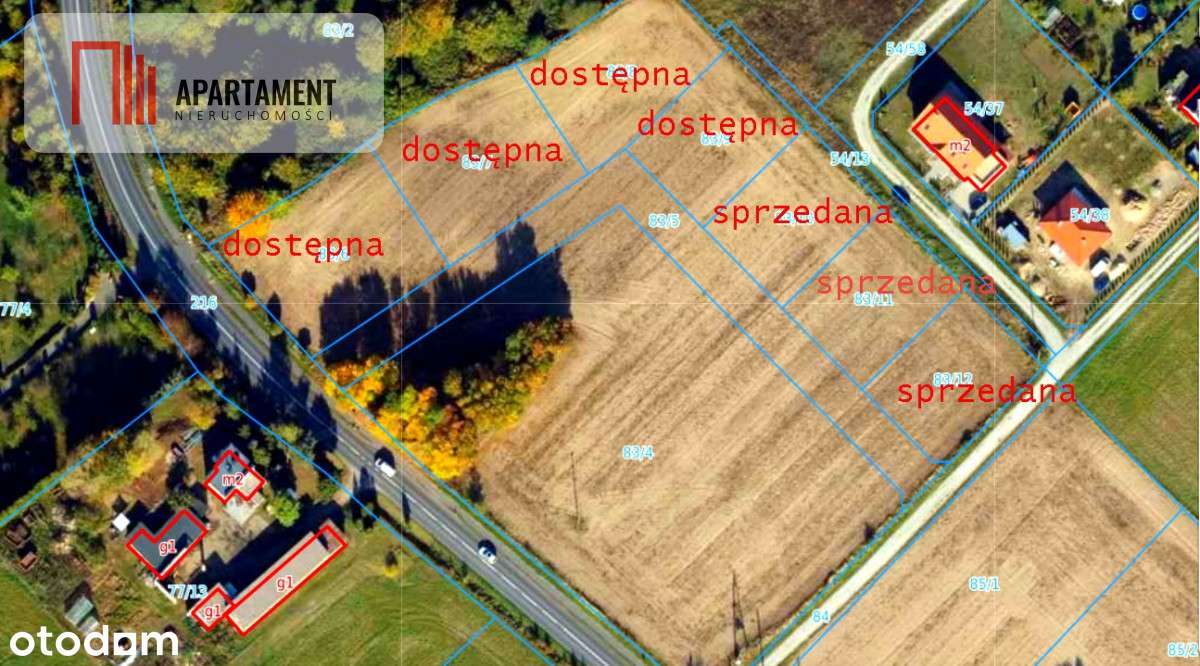 Działki z WZ- blisko jezioro. - Pełny obrazek: 1/6