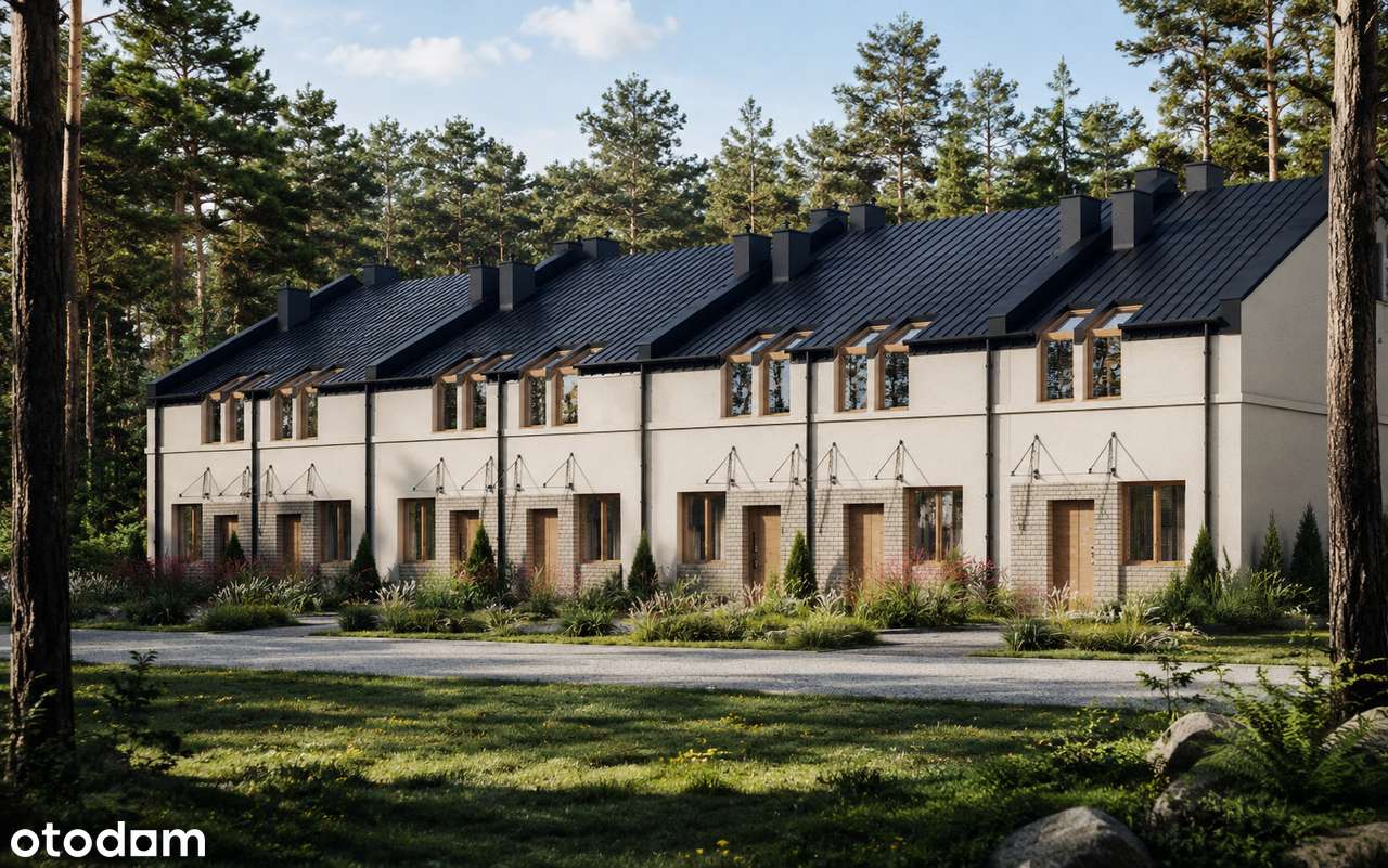 Segment skrajny 91m² PEREŁKA blisko lasu | Grodzisk Mazowiecki WKD
