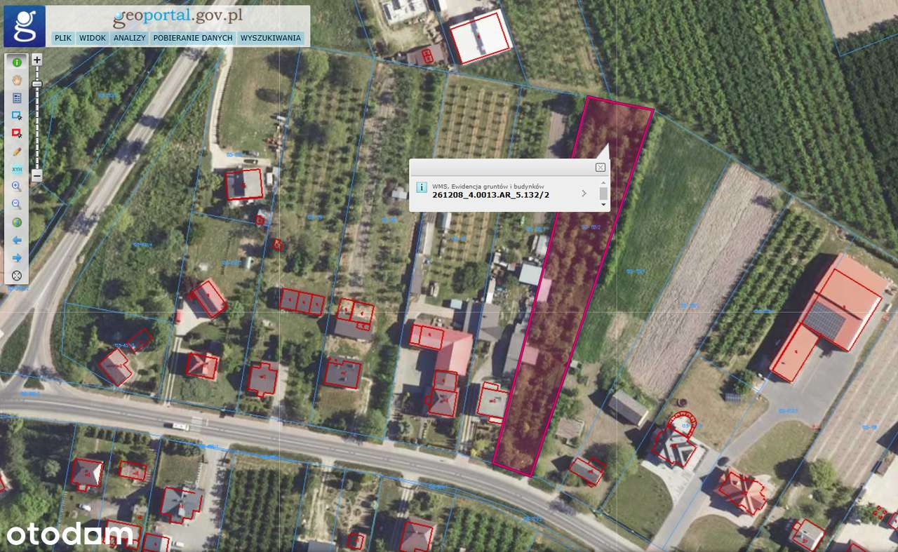 Działka Szydłów centrum 3200 m2 budowlana - rolna - Pełny obrazek: 5/12