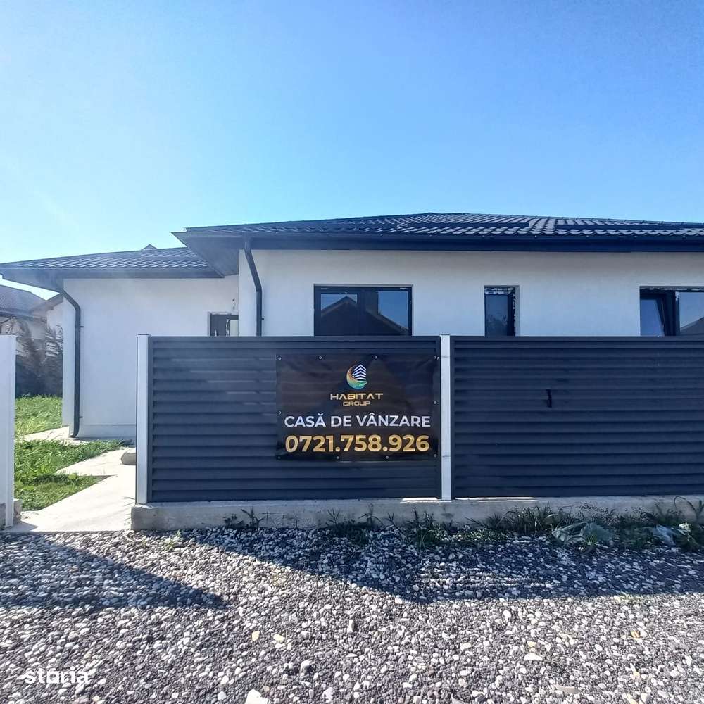 Nou! Casa Parter 4 Camere 2 bai Gata De Mutat Domnesti Primarie - Imagine principală: 1/20