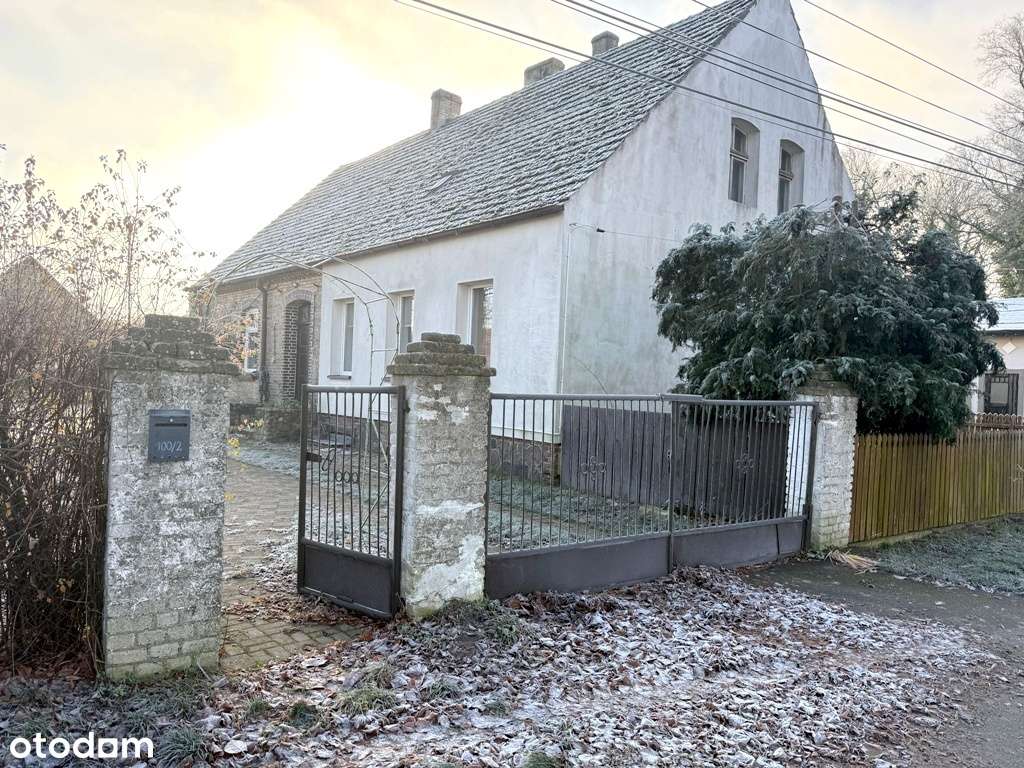 połowa domu w Stawie - duża działka-12