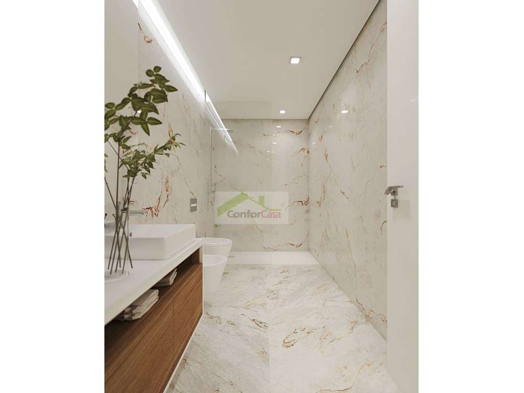 Apartamento T2 novo em excelente localização-7