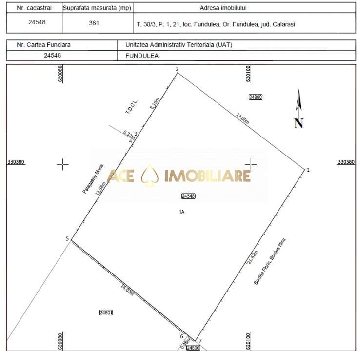 Teren Intravilan | Calarasi Fundulea | 618 MP - Imagine principală: 4/4
