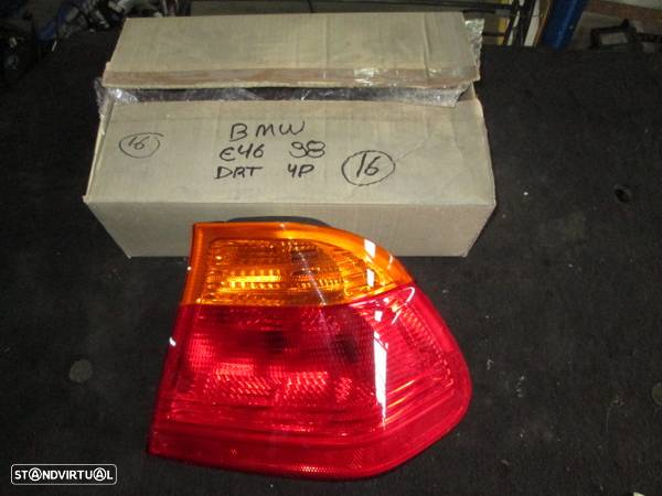 Farol Tras 110462326 BMW E46 1998 4P DRT NOVO ULO - 1