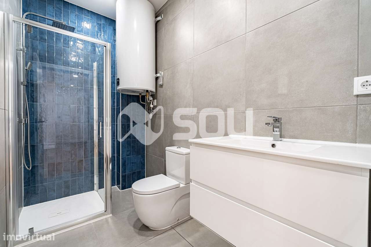Apartamento T2 com terraço-8