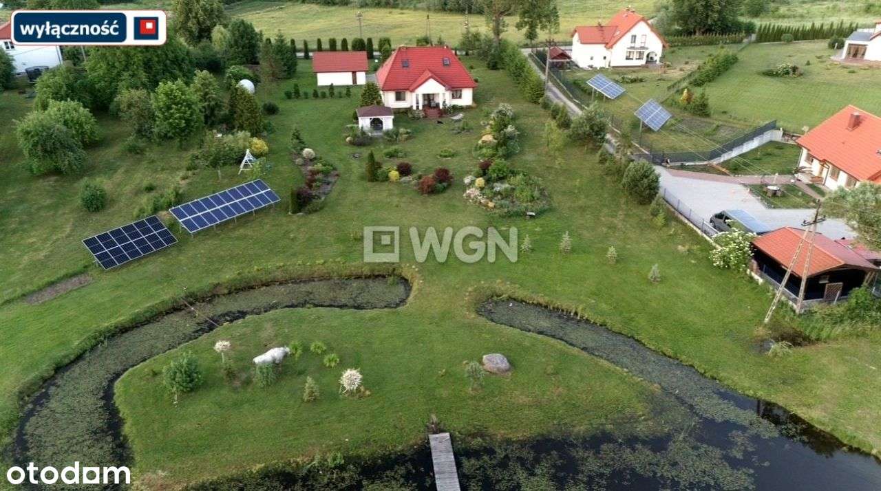 Dom z pięknym ogrodem w Siedliskach-0