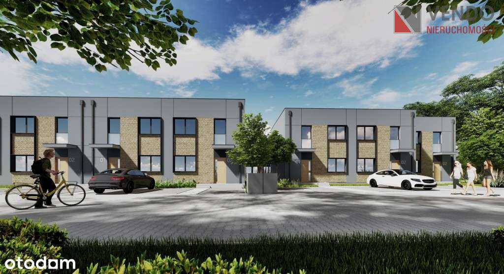 Domy bliźniacze 92 m² | nowa inwestycja | Kostrzyn
