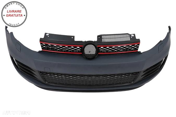 Bara Fata VW Golf VI 6 Hatchback Coupe (2008-2013) GTI Look- livrare gratuita - 3