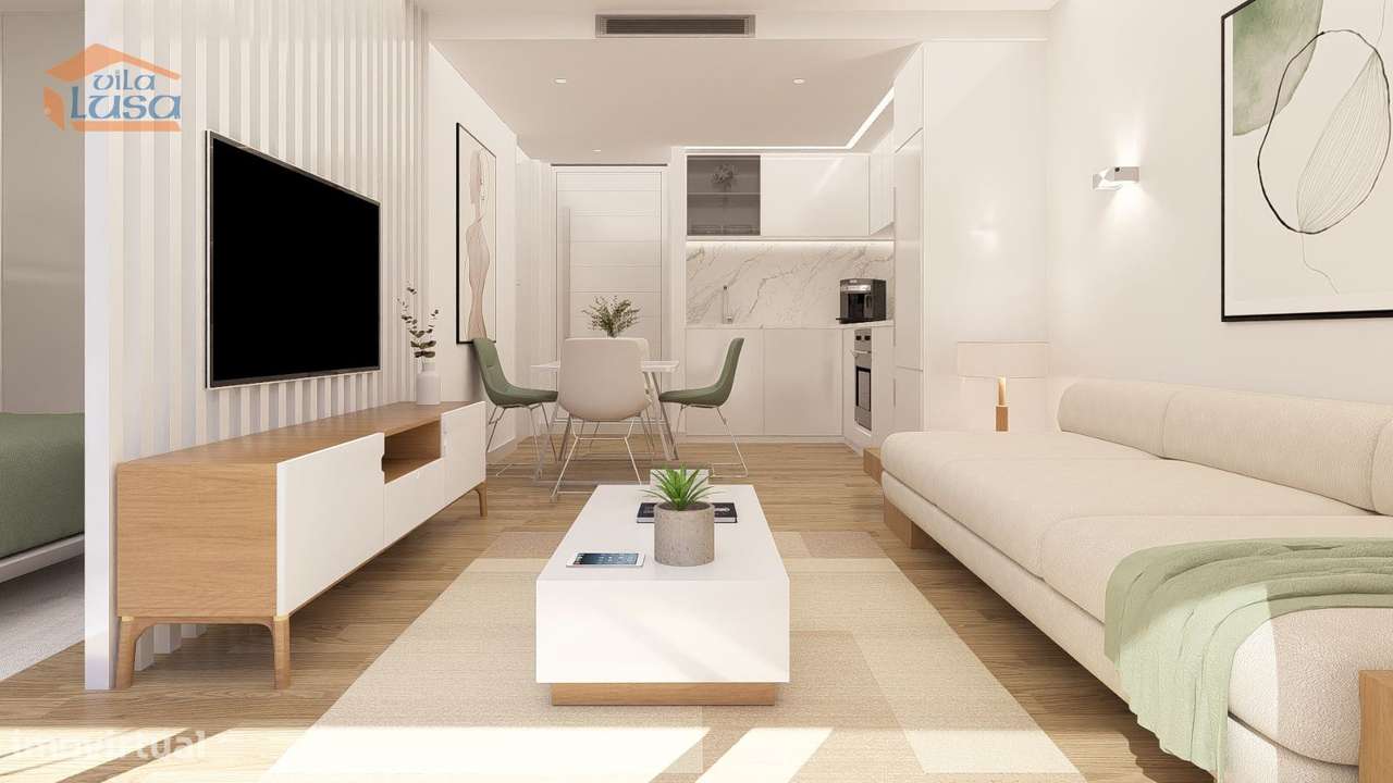 Armação de Pera T0+1 Novo varanda garagem e piscina na cobertura - Grande imagem: 2/23