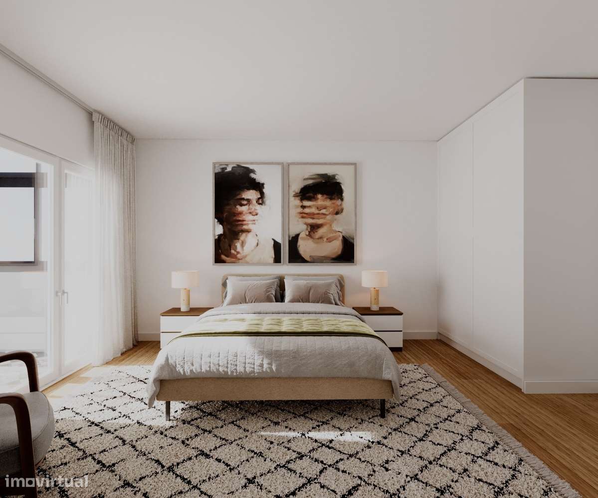 Apartamento T2 renovado no centro da Malveira-13