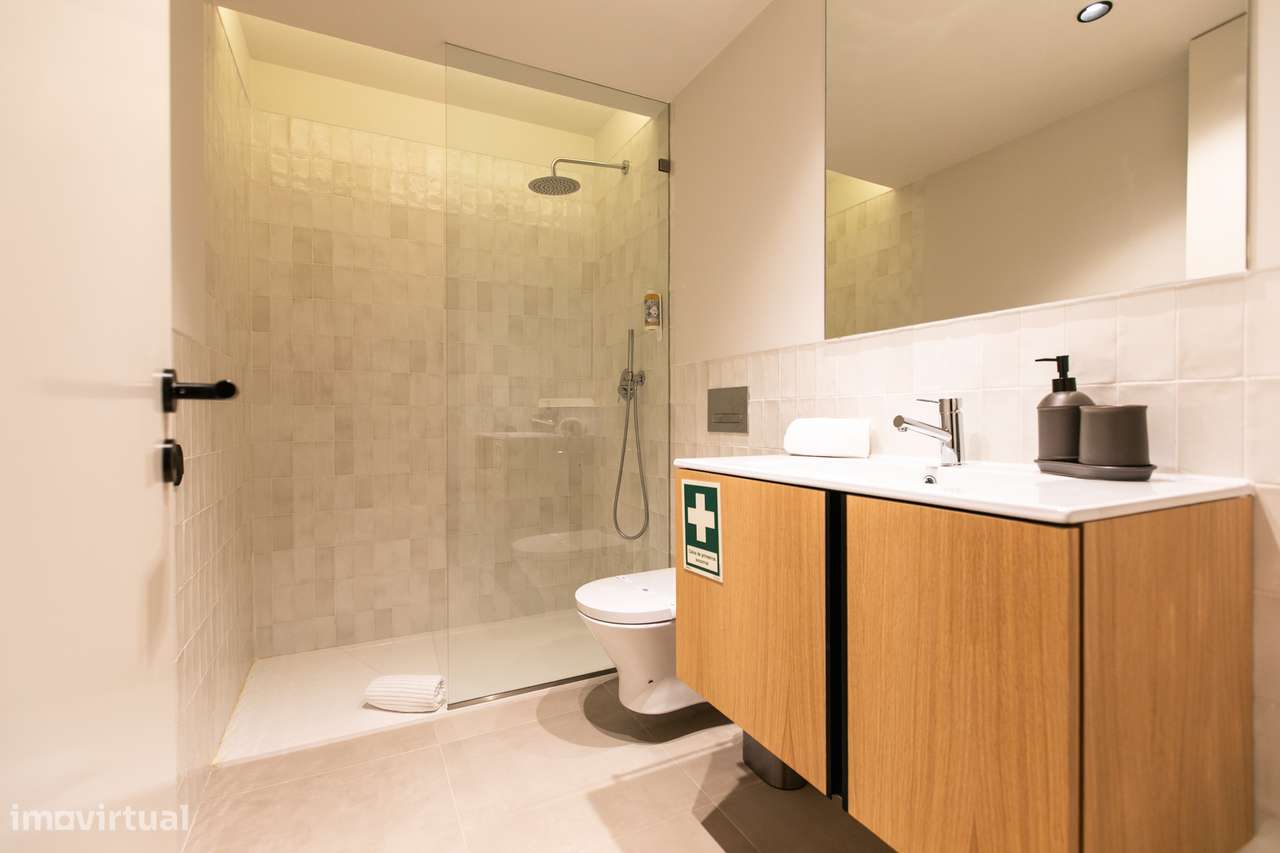 T0 Mobilado e Equipado - Despesas incluídas - Arrendamento Temporário - Grande imagem: 5/8