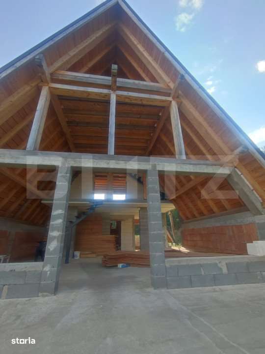 Casa de vacanta tip A, 3 camere, 150 mp+4100 mp teren, zona Colibita - Imagine principală: 5/13