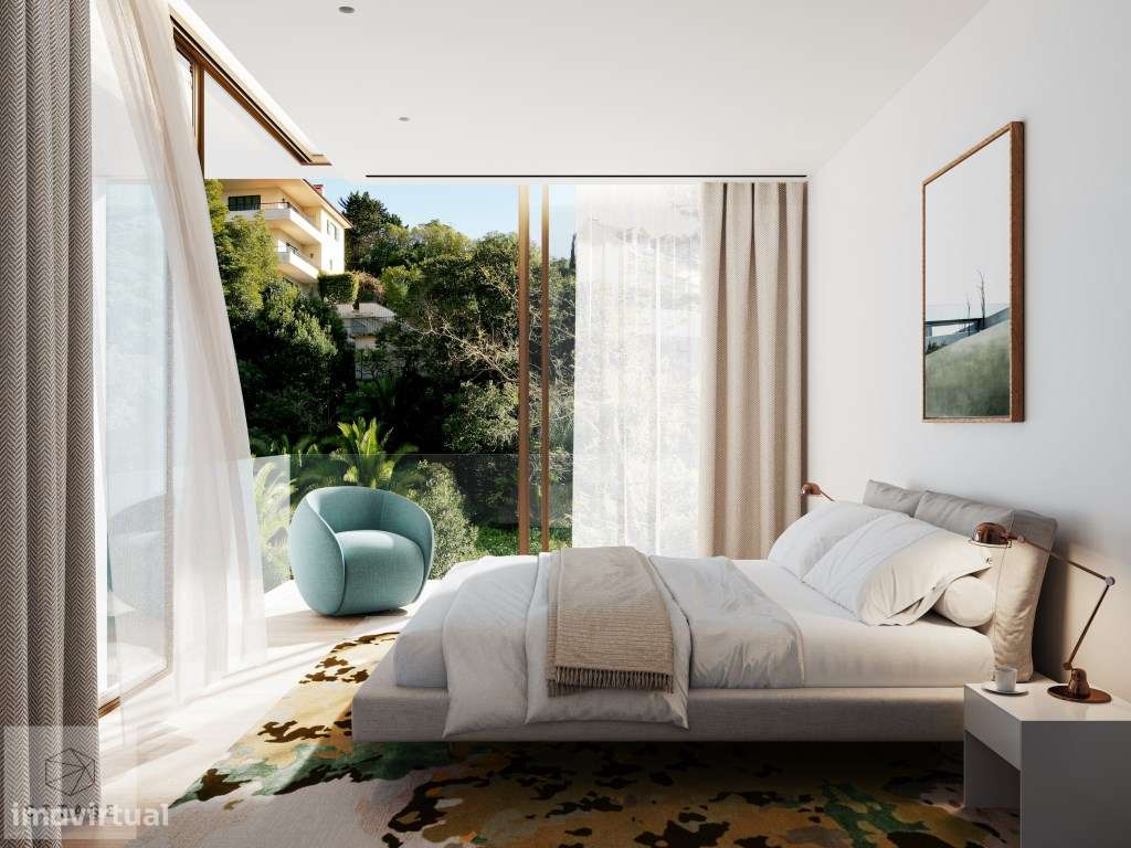 Moradia T4 com piscina e jardim-9