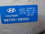 HYUNDAI SANTA FE II 06r silniczek wycieraczki tyl 98700-2B000 03511-1451 - 4
