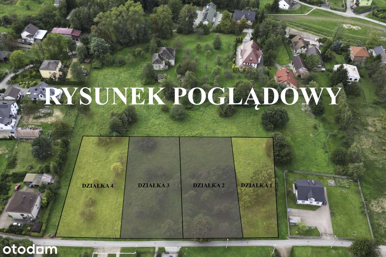 Działki budowlane | Jaśkowice, gm. Skawina | 20 km od granic Krakowa - Pełny obrazek: 5/5