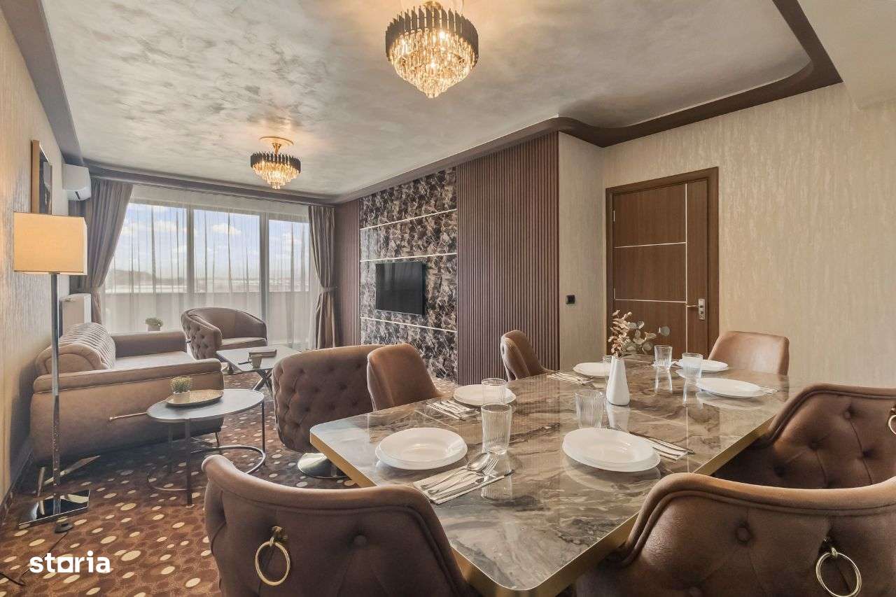 Generos, elegant, 2 camere 93mp 2 bai Locatie Premium langa MallCoresi - Imagine principală: 1/15