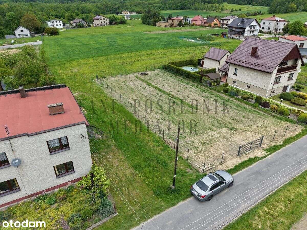 Działka Gorzyce - Osiny w sąsiedztwie lasu.-7