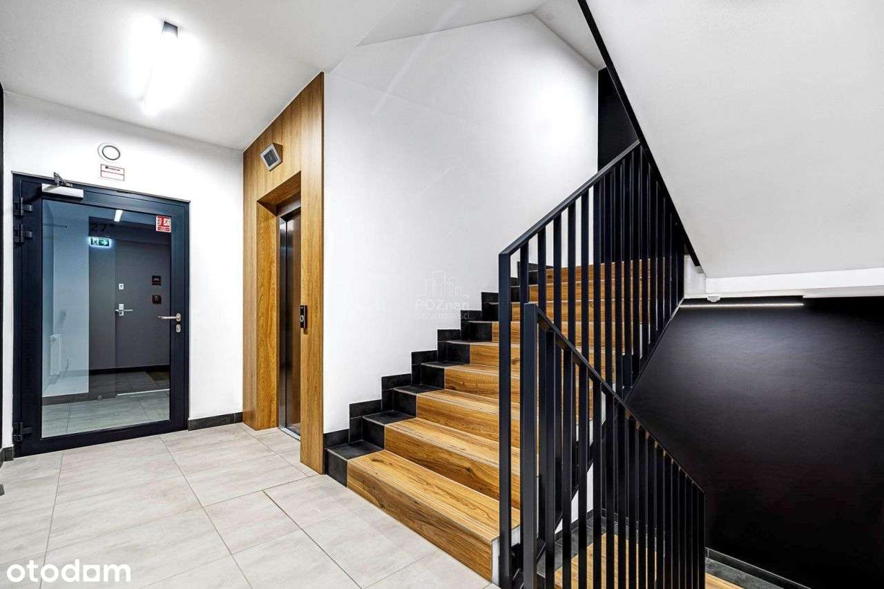 3 pok, duży balkon 13m2, Marcelińska 18-17