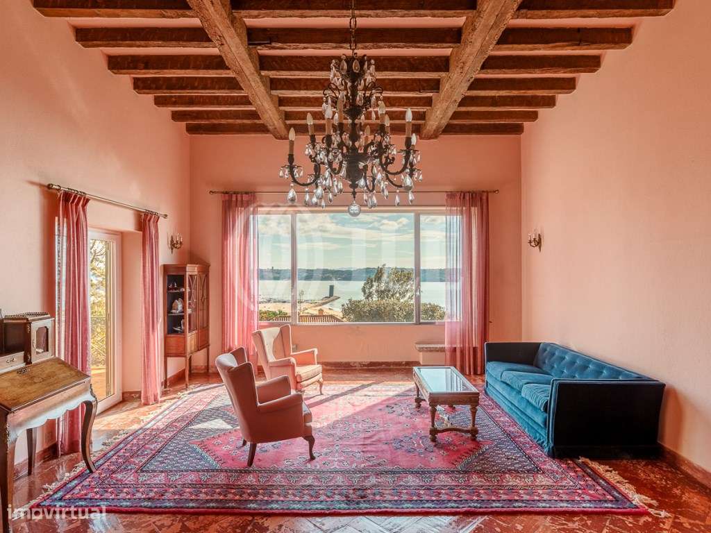 Moradia T6+2, vista rio, Alto de Sta Catarina, Lisboa - Grande imagem: 2/25