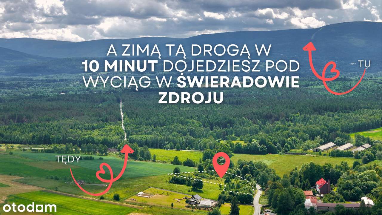 PIĘKNA DZIAŁKA 6336 M²/ŚWIECIE /PIĘKNE WIDOKI/MPZP/MOŻLIWOŚĆ PODZIAŁU-3