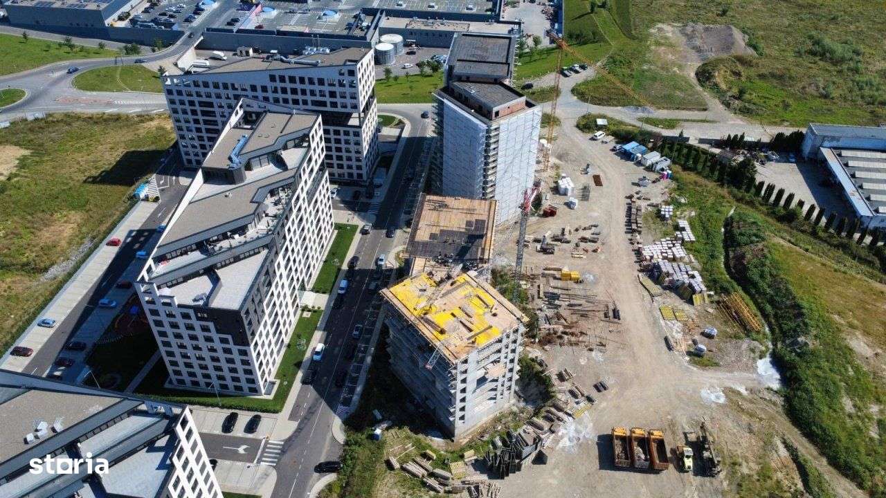 Studio de vânzare, 35m² + 3m² balcon, Skyline City!-18