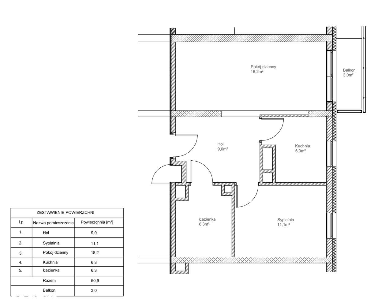 Stylowe umeblowane mieszkanie z oddzielną kuchnią !!!-10